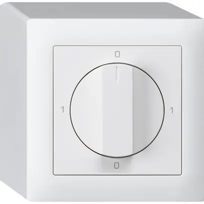 Interrupteur rotatif AP kallysto 0/2L blanc avec manette 