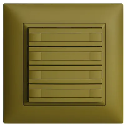 Pulsante KNX RGB INC EDUE FMI, 250mW, s.LED, carta, 4×pulsante, C.2×T., ov 