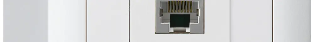 Boîte AP kallysto 1×RJ45s blanc 