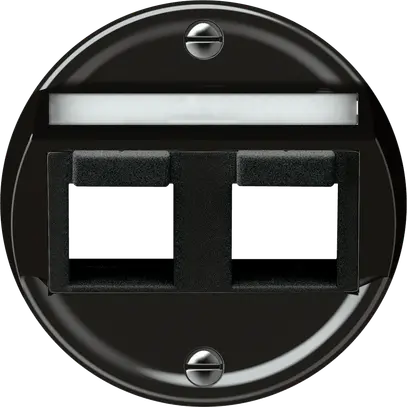 Kit di montaggio origin obliquo 2×Keystone nero 