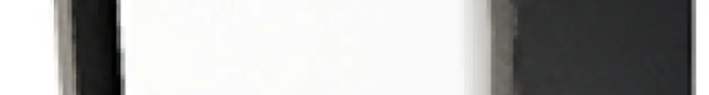 Plafoniera/applique LED SG Frame HF SEN 8W 670lm 830 IP65 320×180 nero 