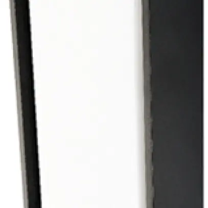 Plafoniera/applique LED SG Frame HF SEN 8W 670lm 830 IP65 320×180 nero 