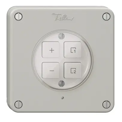 Dimmer DALI 1K/4T scena NEVO Wiser N.CO grigio chiaro 