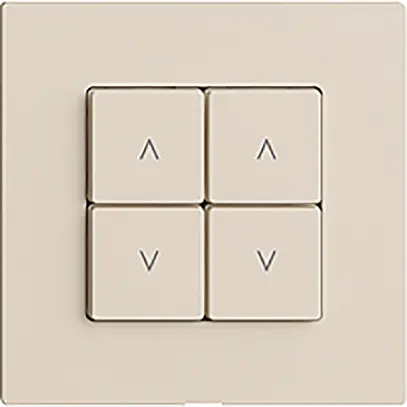 Interruttore tapparelle 2K/4T WLAN Edue Wiser crema 