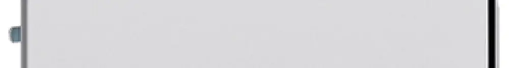 Porte gauche Hager Univers 748×919×12mm IP54 blanc 