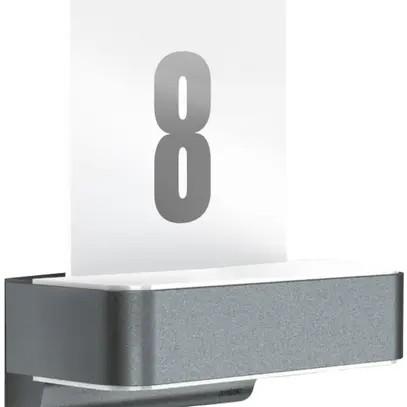 Applique Steinel L 820 Connect PIR 12.5W 858lm 3000K IP44, anthracite 