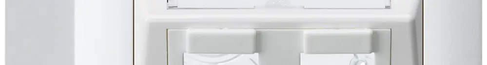 Kit di montaggio AP kallysto 2×Keystone bianco 