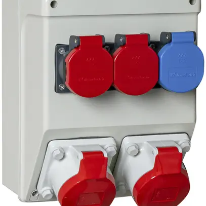 Distributeur de courant DEM DB35054 16A 1×T23 2×T25 2×16A 