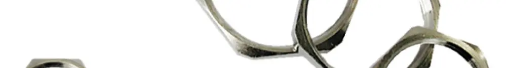 Gegenmutter Plica Messing M20×1.5mm sechskant 