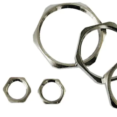 Contre-écrou Plica laiton M25×1.5mm six pans 