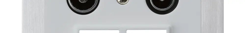 Prise d'antenne ENC R/TV HMS kallysto B 14dB gris clair 
