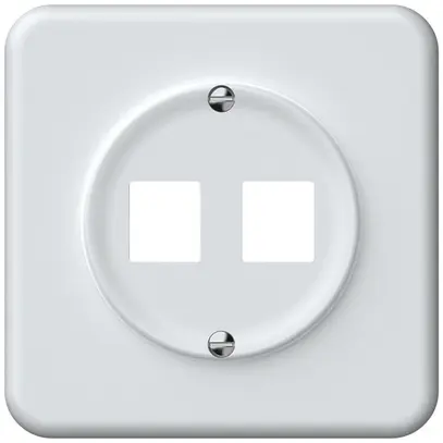 Kit di montaggio INC origin diritto 2×HMS 92×92mm bianco 