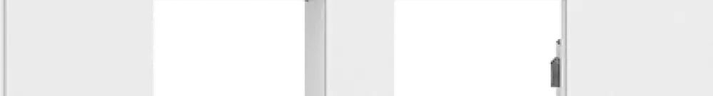 Kit de montage EDIZIOdue sortie droite, pour 2×RJ45 freenet, blanc 