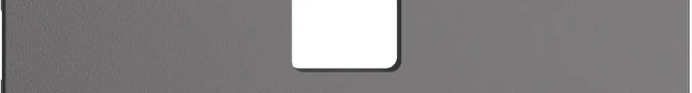 Kit frontale EDIZIOdue grigio scuro 60×60mm per interfaccia USB 