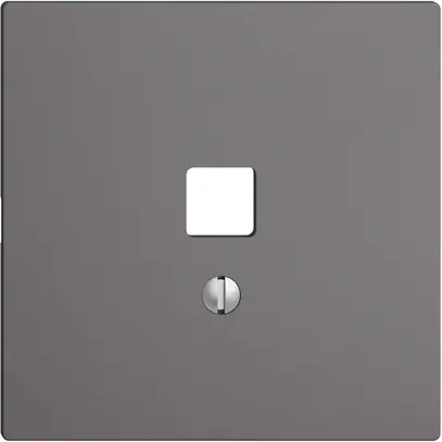 Kit frontale EDIZIOdue grigio scuro 60×60mm per interfaccia USB 