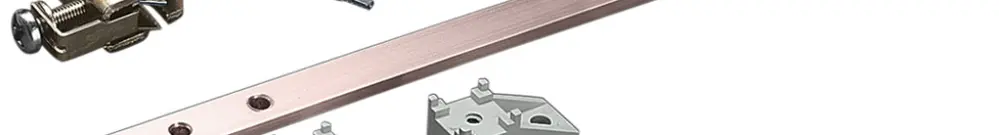 Flachleiter Rittal DK 7543.000 für VX/IT Kupfer 945×15×5mm 
