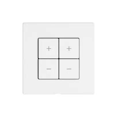 Kit di montaggio EDIZIO.liv Wiser SNAPFIX® p.dimmer 2C 4T bi 