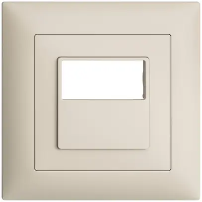 Set frontale EDIZIOdue FMI p.rilevatore d.movimento pirios 180 R eco plus, crema 