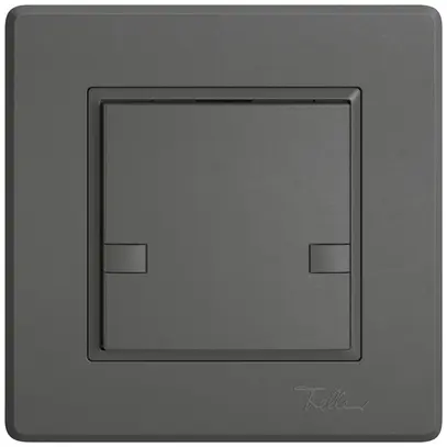 Pulsante KNX RGB INC EDIZIO.liv SNAPFIX® sensore temp.s.LED 1× com.2T grs 
