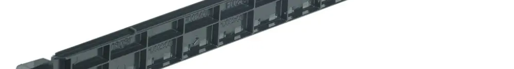 Supporto per morsetto connessione Hager QuickConnect vuoto per distributore vega 