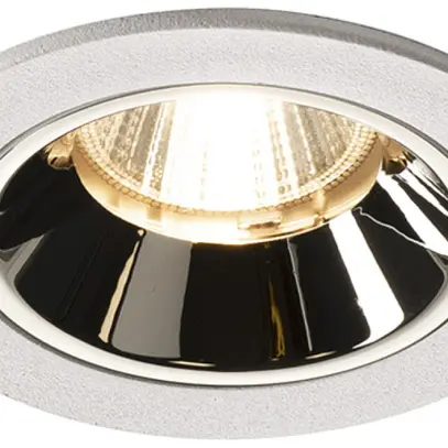 Downlight LED SLV NUMINOS S 8.6W 690lm 2700K 55° VAR Ø80×52mm bc/Cr 