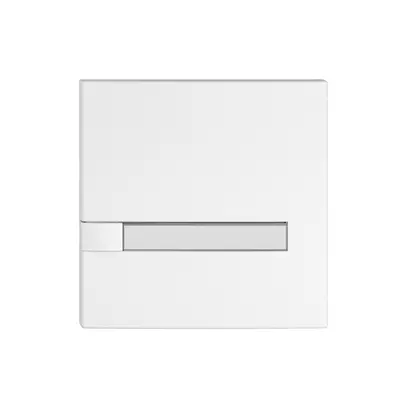 Pulsante 1/1 EDIZIO.liv SNAPFIX® p.KNX&UNI s.LED c.targ.comando 1 tasto bi 