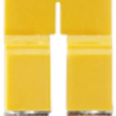 Connessione trasversale WM WQV 4/2 avvitato 2L passo 6.1mm isolato 41A giallo 