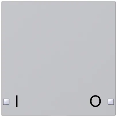 Touche SIDUS 1/2f pour senseur poussoir impression I/O, alu 