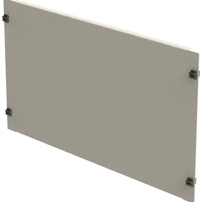 Plaque d'obturation 19" S-MKO06-0Z0-20S 6UH acier gris 