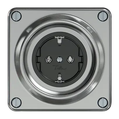 Presa ELEMENT SNAPFIX® SCHUKO 16A 250V IP44 all 