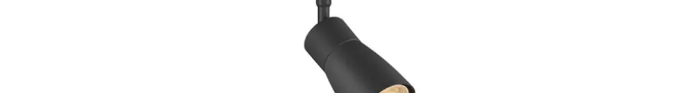 Spot SLV PURI 2.0 Dome GU10 1×6W REG AD1PH Ø55mm nero 