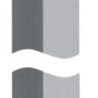 Colonne connexion plafond tehalit DA200 2× fixation à pince h=2.8m Al anod. 