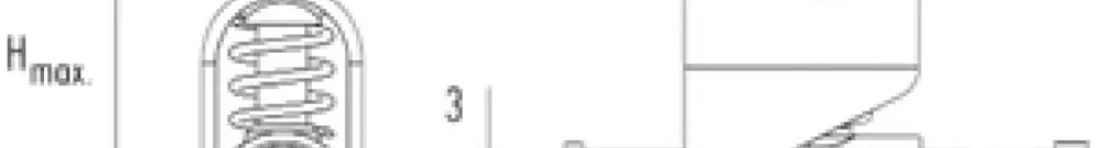 Borne de blindage 1.5…6.5mm laiton pour barre collectrice F18 