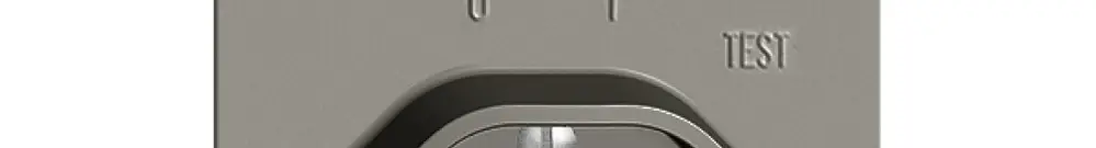 Kit frontale EDIZIOdue per presa FI grigio scuro 