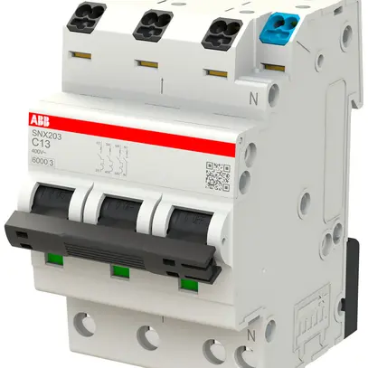 Disjoncteur ABB FlexLine 3LN 400V C 13A 6kA 3UM 