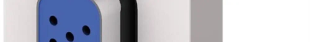 VGA-Modul Cecoflex für AV-Montagesystem, f/f, weiss 
