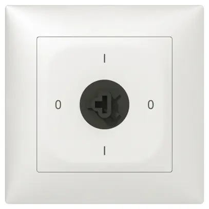 Interruttore rotativo INC SIDUS B 0/2L SS bianco 