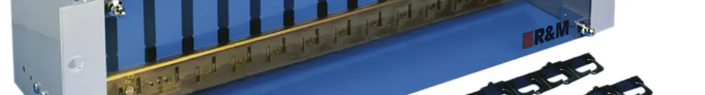 Inserzione 19" R&M VS Modular 3UH tipo S 