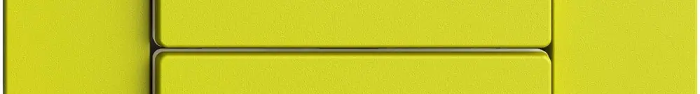 Interruttore tapparelle 1K/2T Edue Wiser lemon 