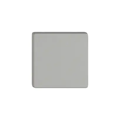 Poussoir 1/4 EDIZIO.liv Wiser avec SNAPFIX® sans symbole grc 