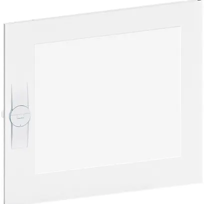 Porte droite Hager média AP 519×469×12mm IP30 blanc pur 