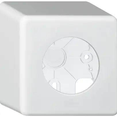 Scatola AP basico bianco h=64mm Ø43mm 