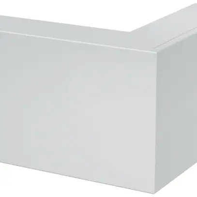 Angle extérieur Bettermann 348×230×100mm, PVC, gris clair, 7035 