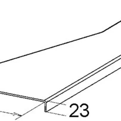 Couvercle pour réduction droite EBO 20 