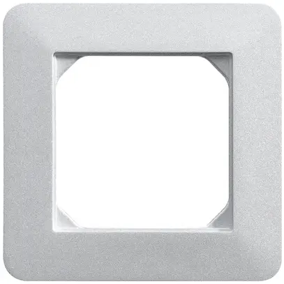 Cadre de recouvrement ENC kallysto.trend 1×1 arktis 94×94mm 