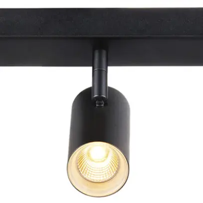 Spot LED SLV NOBLO 19W 2350lm 927 VAR 400×105×127mm noir 3×Spot 