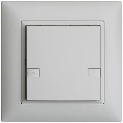 Pulsante INC KNX 1×EDIZIOdue colore grigio chiaro RGB con LED 
