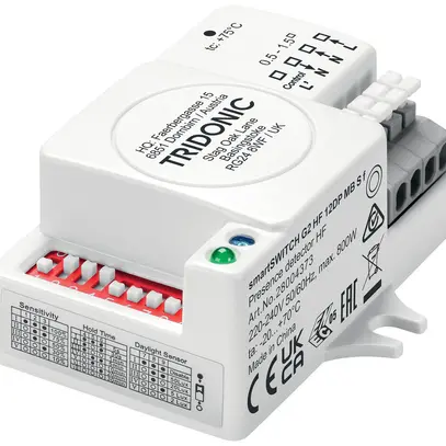 Détecteur de mouvement INC Tridonic smartSWITCH MB S f IP20 HF blanc 
