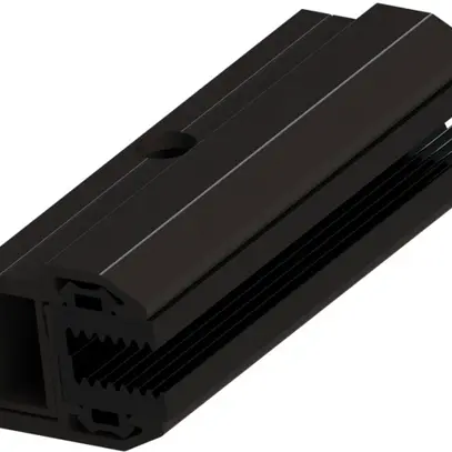 K2 Morsetto finale per laminato Click 5.0, Nero 