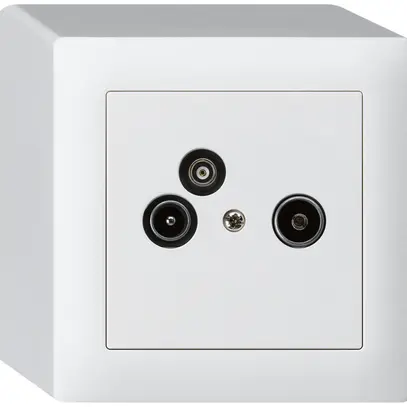 Presa antenna AP R/TV-dati kallysto 23dB bianco 